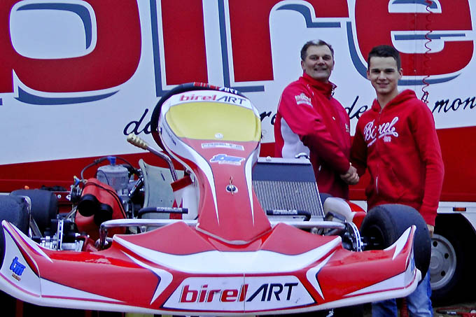 Birel ART Jordi van Moorsel en Paauwer Racing
